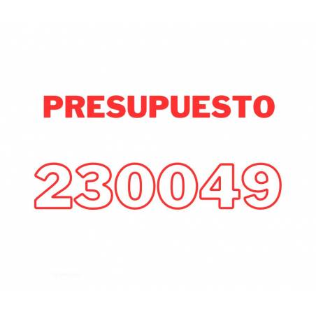 PRESUPUESTO 230049
