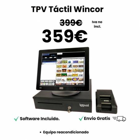 TPV Remanufacturado Wincor 4GB 250GB HD