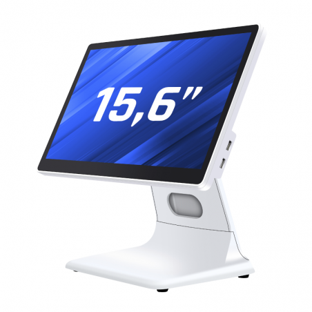 TPV 15,6" 16:9 J4125 4+128GB no SO blanco
