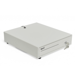 cajon portamonedas blanco