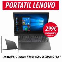 Lenovo V130 Celeron N4000 4GB 256SSD 15,6